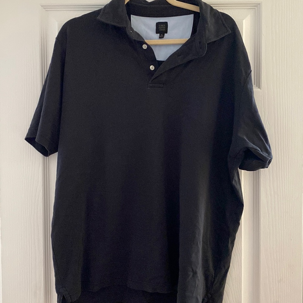 Black polo - Saks Fifth Avenue